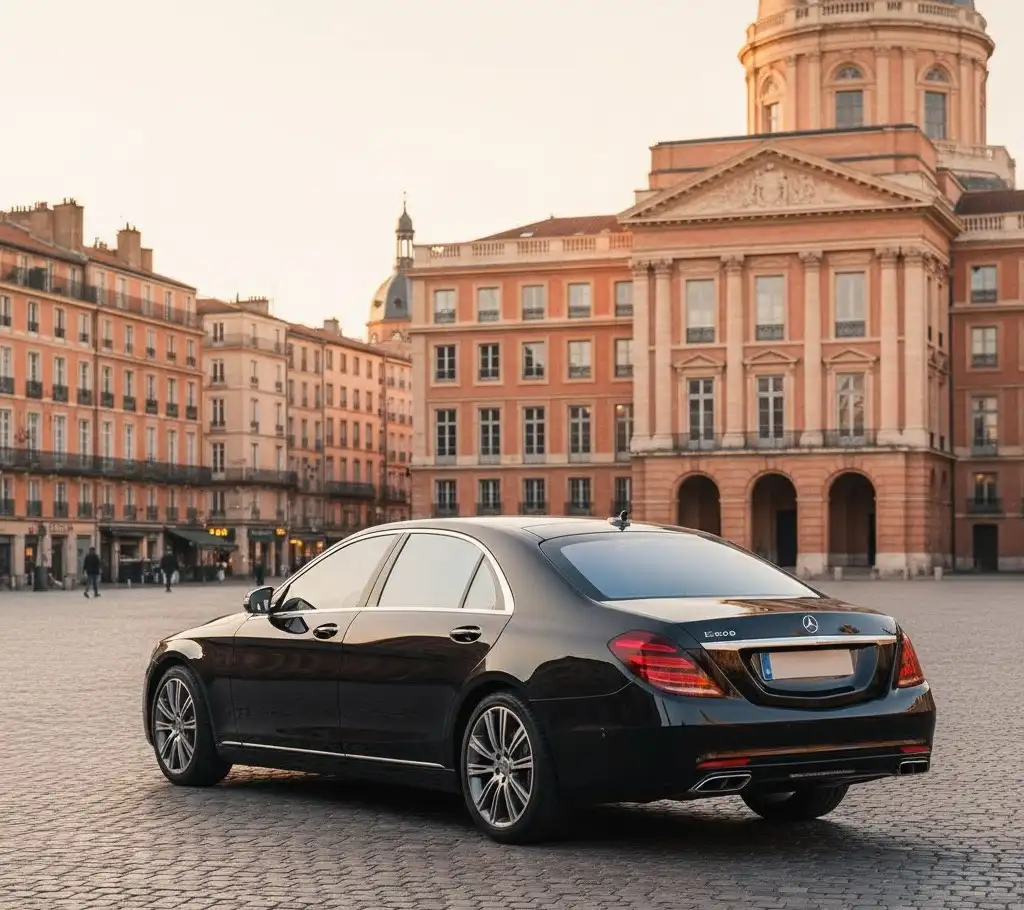 Chauffeur privé CDG Toulouse hire